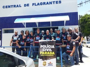 Registro de boletins volta ficar suspenso durante paralisação da Polícia Civil