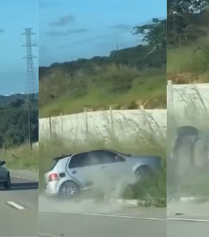 Motorista de van envolvido em discussão de trânsito que resultou em capotamento é preso, na Paraíba