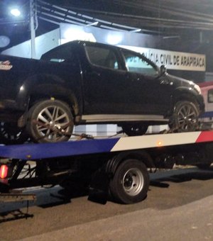 Lei Seca prende condutor por suspeita de adulteração de placas e chassi de carro