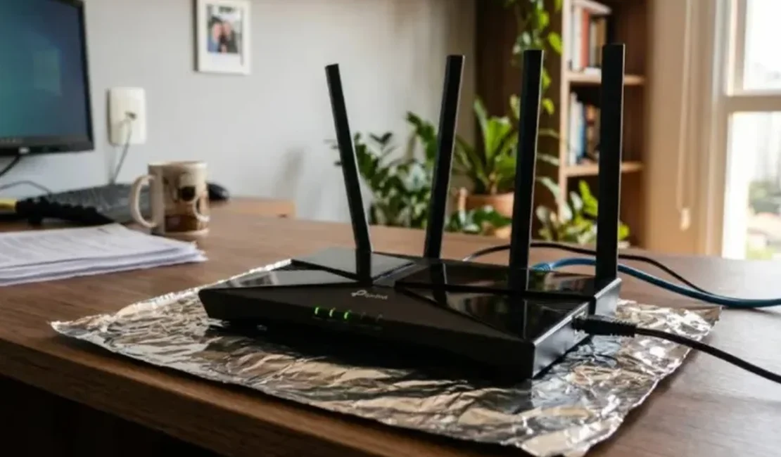 Truque caseiro que viralizou e turbina sinal do Wi-Fi com base na ciência