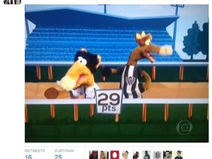 Chico Pinheiro corneta erro com ?cavalinhos? do Brasileirão do Fantástico