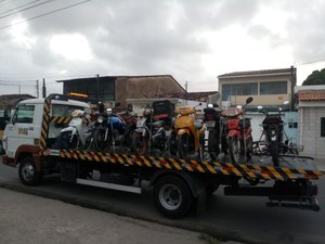 SMTT e BPTran realizam operação e apreendem 23 veículos