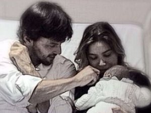 Fábio Faria mostra foto em família com Patrícia Abravanel e Pedro