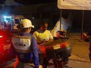 Lei Seca flagra condutores embriagados e inabilitados em Maceió