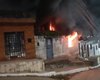 Vela acesa provoca incêndio e destruição de casa no bairro Chã de Bebedouro