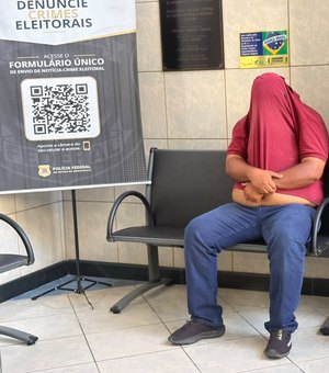 Homem é preso suspeito de compra de votos durante entrega de cestas básicas em Maceió