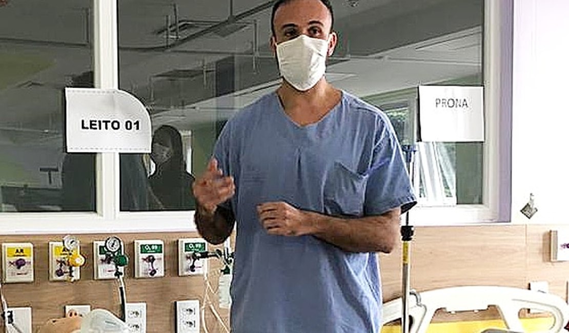 “UTI é ambiente de vida”, garante médico intensivista Diogo Brandão