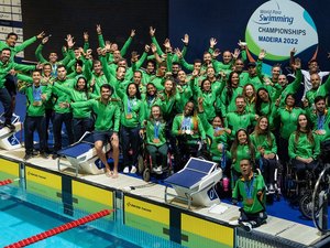 Brasil faz campanha histórica no Mundial de natação paralímpica