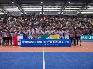 Traipu faz história e se consagra vice-campeão brasileiro de futsal