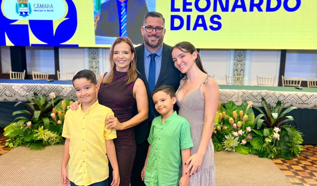 Leonardo Dias é reempossado na Câmara de Maceió: ‘continuaremos firmes com nosso compromisso’