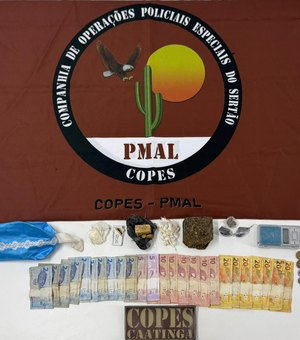 PM apreende 29 armas de fogo e 11 kg de drogas na última semana de maio em Alagoas