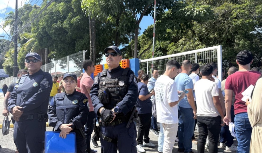 Após 26 anos, concurso da Guarda Municipal reúne quase 15 mil candidatos em Maceió