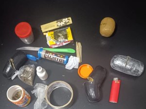 Polícia impede entrada de drogas e bilhetes de facção em presídio do Agreste
