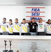 Estudantes das escolas Sesi/Senai embarcam para Olimpíada Brasileira de Robótica
