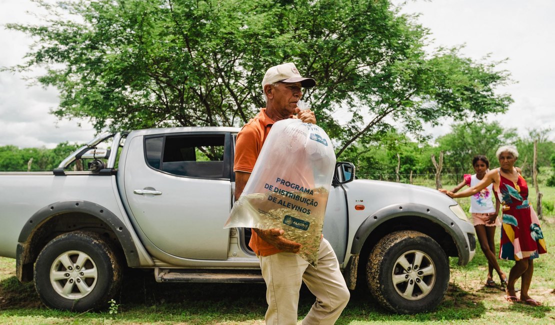 Seagri inicia atividades do Programa de Distribuição de Alevinos de 2026