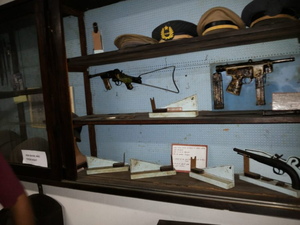 Parte do acervo de armas é roubado do Museu Xucurus, em Palmeira dos Índios