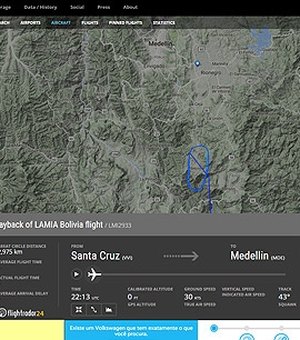 Avião da Chapecoense voava abaixo da velocidade normal durante a queda