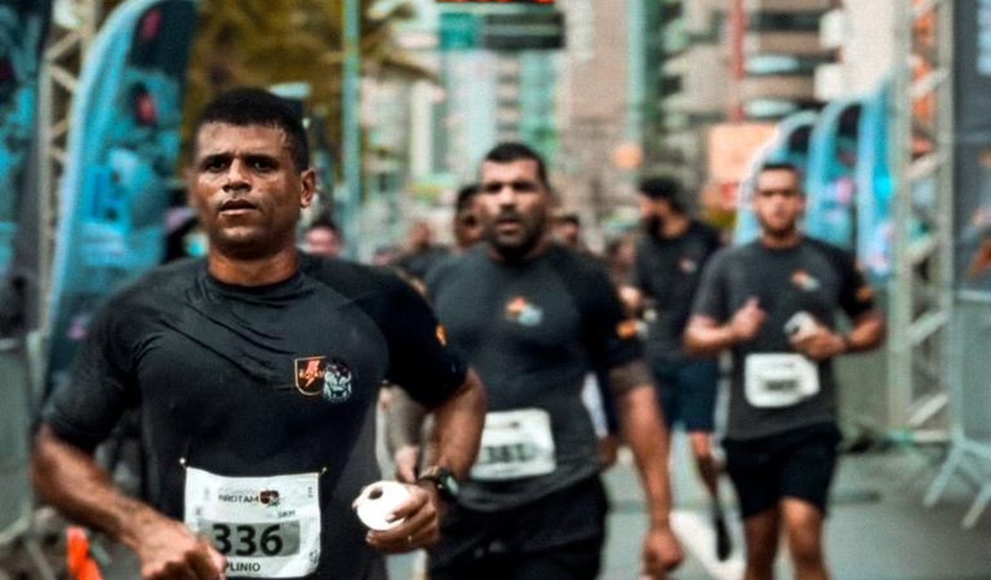 3º Corridão do Batalhão da Rotam leva milhares de atletas à orla de Maceió