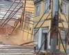 Parte de prédio desaba no município de Viçosa