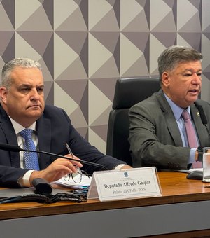 Alfredo Gaspar cobra explicações para advogado Nelson Wilians em depoimento na CPMI do INSS