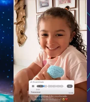 Shakira elogia filha de Léo Santana e Lore Improta; baiana reage