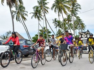 1ª Pedalada da Juventude incentiva ciclismo em Maragogi
