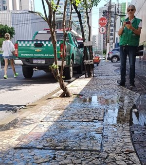 Operação Línguas Sujas flagra diversos vazamentos de esgoto em três bairros