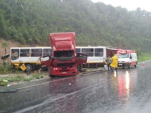 Dois acidentes são registrados na BR 101 em São Miguel