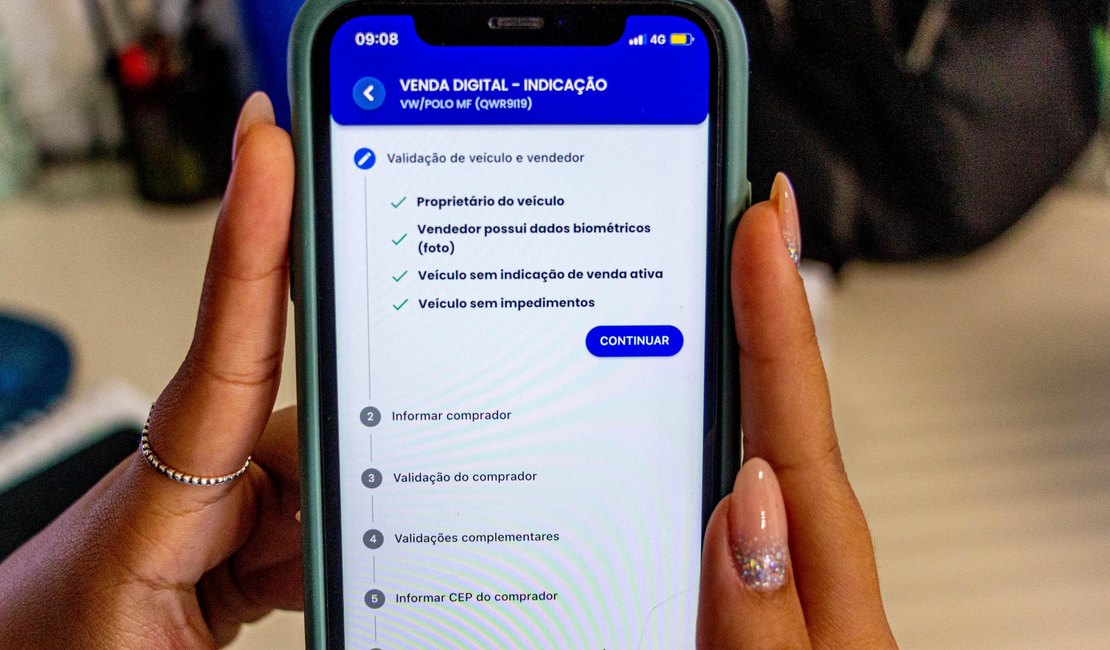 Detran Alagoas disponibiliza venda digital de veículos
