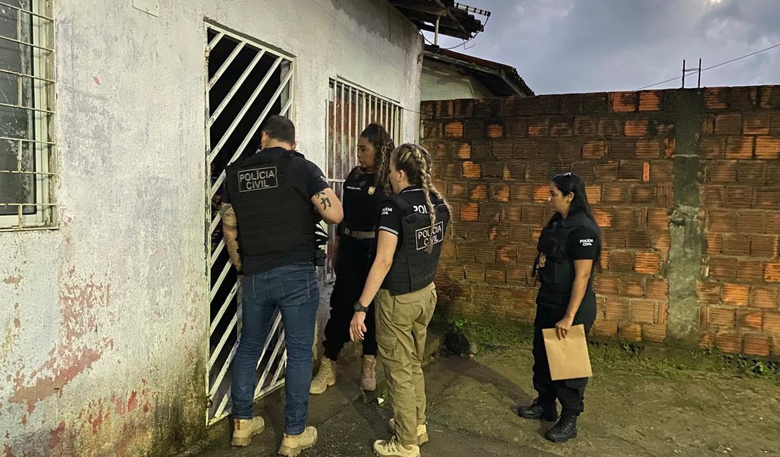 Operação prende suspeitos de violência doméstica e sexual contra mulher em Maceió e Região