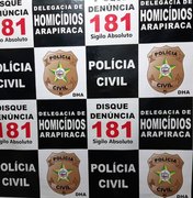 Acusado de matar idosa é preso por policiais da Delegacia de Homicídios de Arapiraca