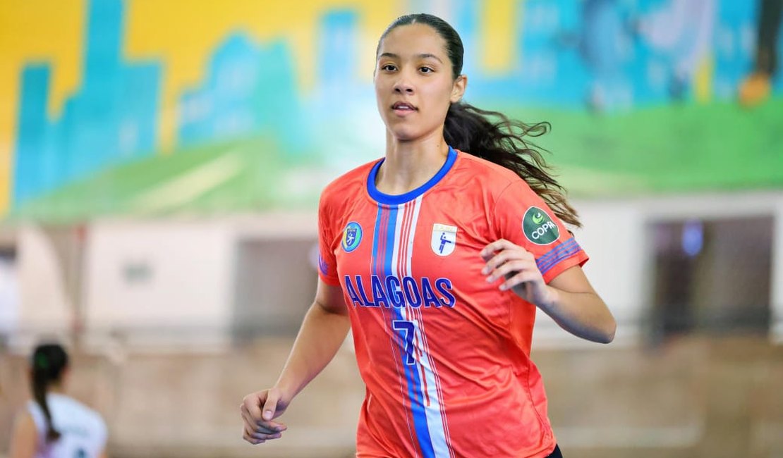 Adolescente de AL é eleita melhor pivô do Campeonato Brasileiro de Handebol Cadete