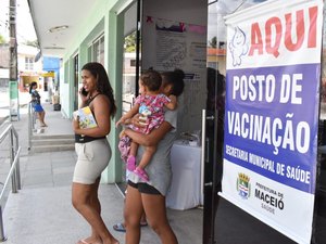 Sarampo: Maceió encerra vacinação de crianças nesta sexta (25)