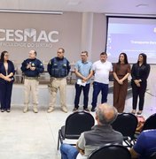 Motoristas da rede municipal de ensino de Palmeira dos Índios participam de palestra com a PRF