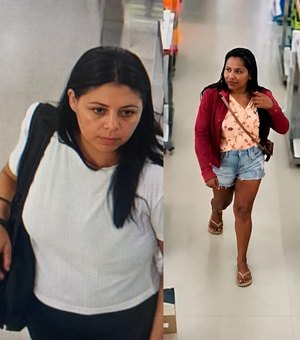 Câmera flagra mulheres furtando perfumes em loja do Centro de Arapiraca