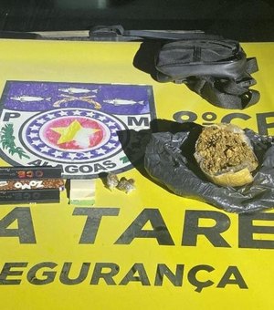 Polícia Militar prende quatro suspeitos de tráfico de drogas em São Miguel dos Milagres