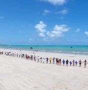 ‘Vamos Abraçar o Mar’ enaltece trabalho voluntário nas praias de Maragogi 