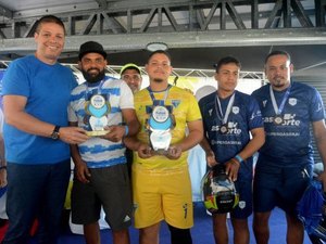 Prefeitura de Maceió participa de torneio de futsal e homenagem a profissionais da construção civil