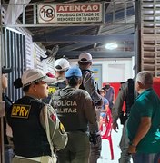 Operação prende 14 pessoas e fiscaliza 74 estabelecimentos comerciais em Alagoas