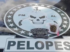 Polícia apreende jovem com drogas em Colônia Leopoldina