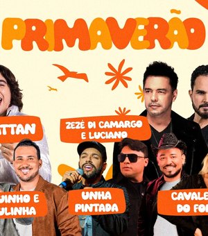 Traipu: Festival Primaverão acontece nos dias 15 e 16 de dezembro com atrações nacionais