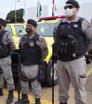 Polícia Militar recebe reforço para coibir som abusivo e entrada de veículos em praias de Coruripe