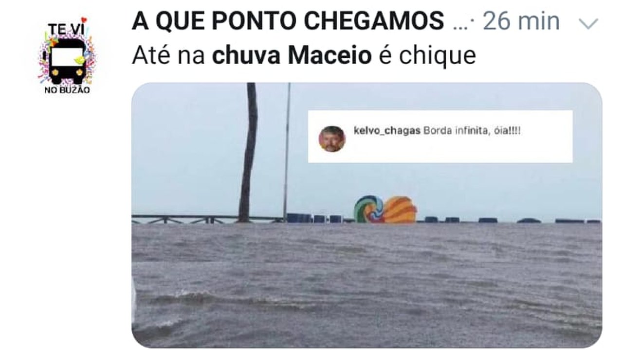 Chuva gera memes na internet - Rio - Extra Online