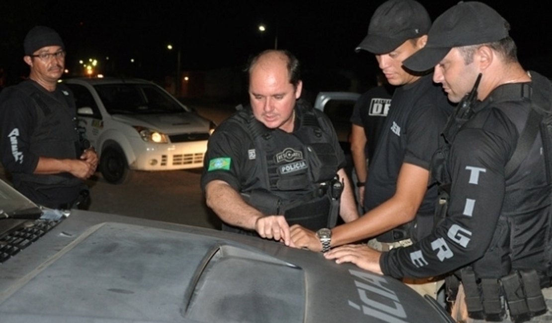 Delegado confirma troca de tiros e afirma que grupo planejava sequestros em Arapiraca