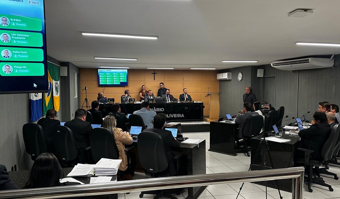 Câmara de Arapiraca aprova orçamento para 2026, no valor de 1,4 bilhão de reais