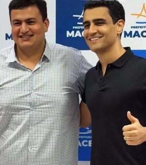 Encontro entre JHC e prefeito de Rio Largo aumenta rumores de aliança nos bastidores
