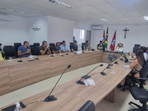 PM participa de reunião com o Ministério Público sobre policiamento na partida entre CSA x Floresta