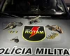 Três armas são apreendidas pela Rotam dentro de veículo em Maceió