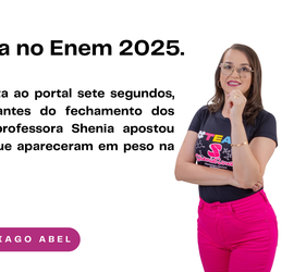 Prova de Química do Enem surpreende pela previsibilidade — e professora Shenia acerta temas antes da abertura dos portões.
