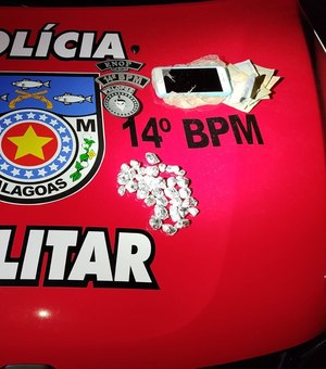 Jovem é preso com drogas enterradas no município de Colônia Leopoldina